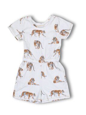 4t Tiger Shorts Romper